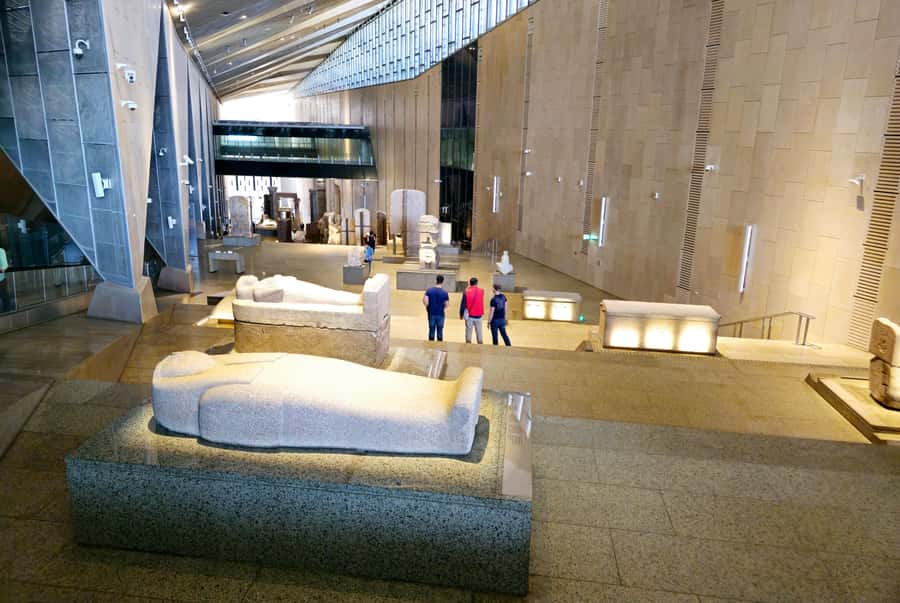 Cairo: Grand Egyptian Museum, Pyramids, Sphinx Tour & Lunch - The Grand Egyptian Museum in two hours