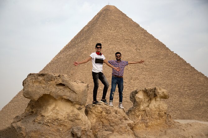 Cairo Guided Half-Day Tour of Giza Pyramids and Sphinx - The panoramic viewpoint and optional rides