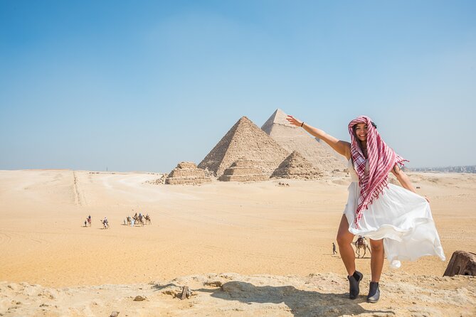 Cairo Guided Half-Day Tour of Giza Pyramids and Sphinx - Seeing the Great Pyramid, Khafre, and Menkaure
