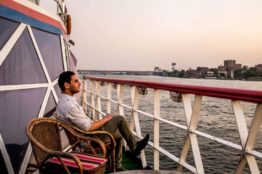 Cairo: Nile Sunset Dinner Cruise, Show & Optional Transfer - Key things to know before boarding