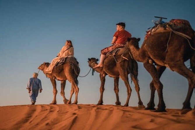 Camel Trekking & 1 Night in Merzouga Desert Camp - A simple camp night with dinner and Berber drums