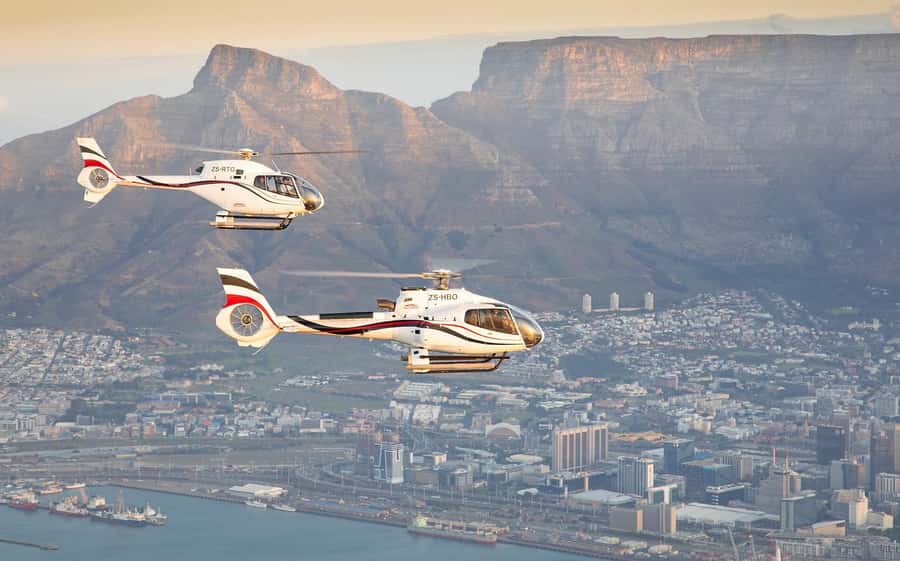 Cape Town: 12-Minute City Scenic Helicopter Tour - From Cape Town Helicopters to the V&A Waterfront