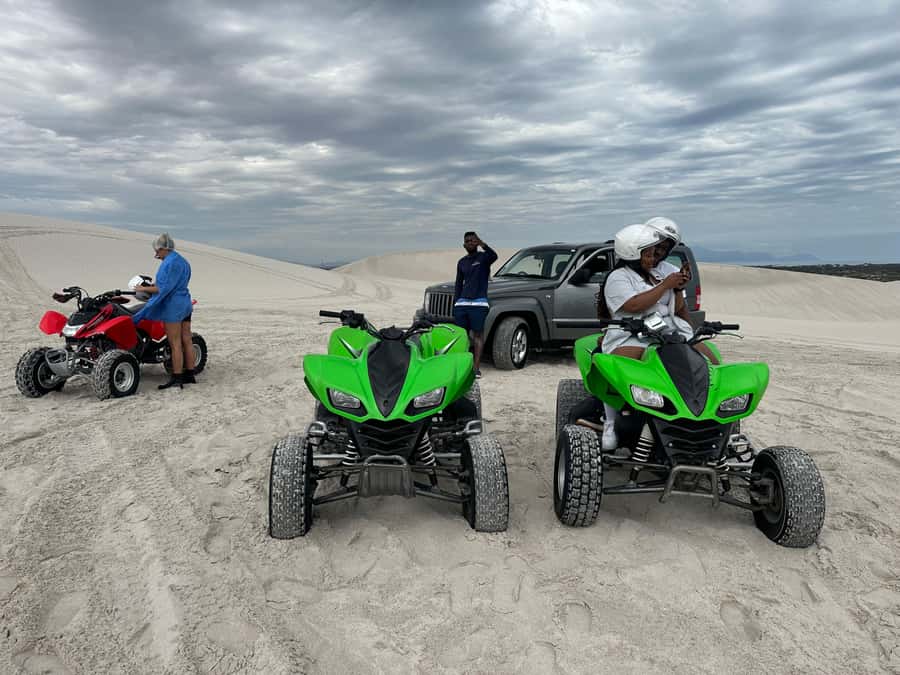Cape Town: Atlantis Dunes Quad Bike and Photo Stop - Following guides such as Godfrey and Takudzwa