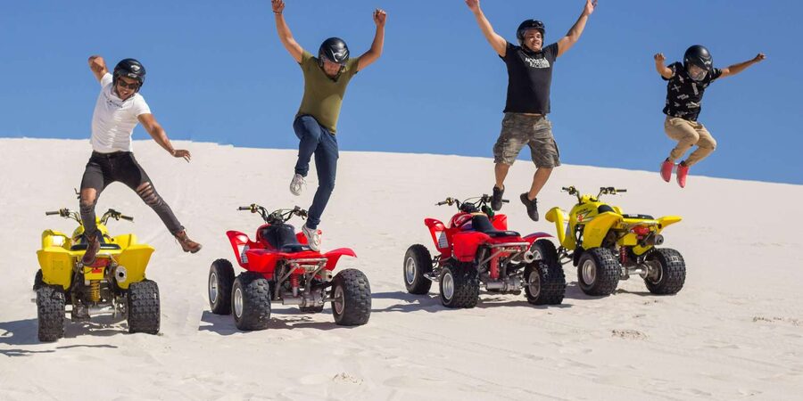Cape Town: Atlantis Dunes Quad Bike & Free Sandboarding Tour - The guides and the small-group advantage