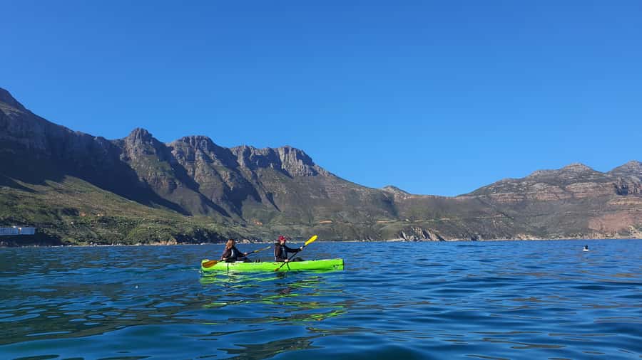Cape Town: Guided Kayaking in Hout Bay - Chapman’s Peak looks different from the sea