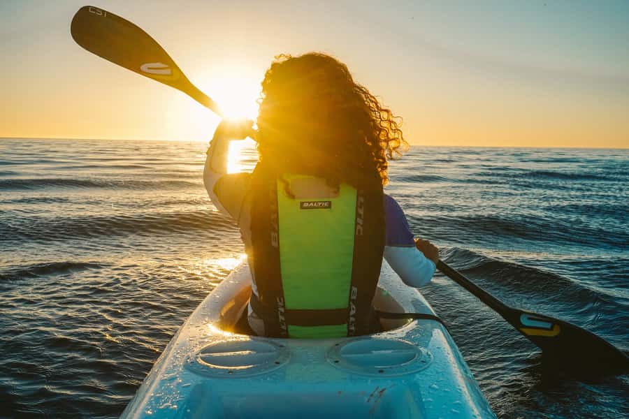 Cape Town: Marine Life Kayak Tour From the V&A Waterfront - Paddling out from calm harbor water