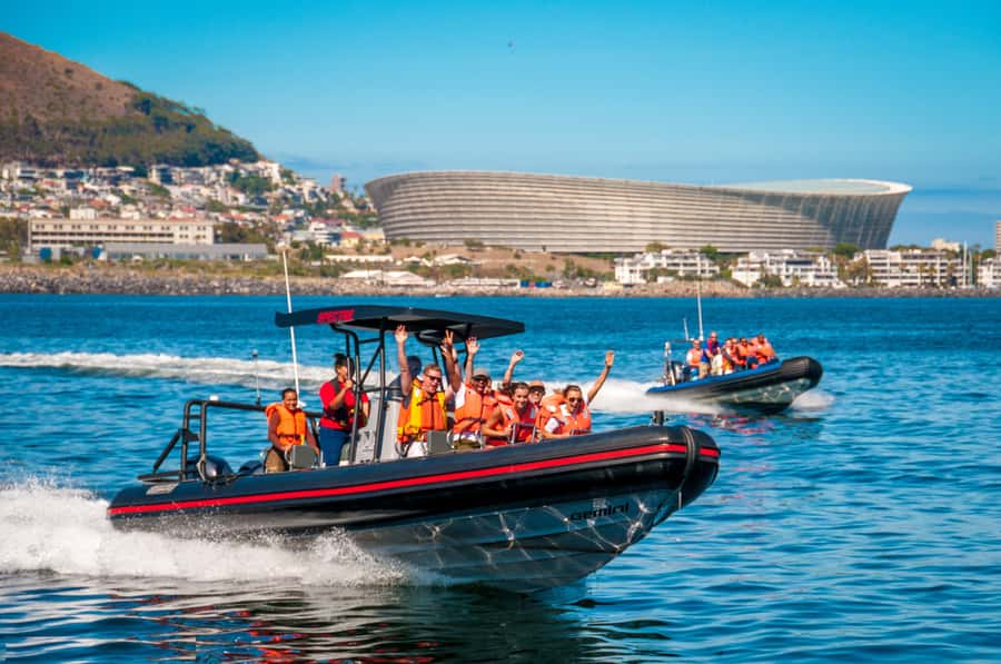 Cape Town Ocean Safari: Speed Boat Adventure in Table Bay - Leaving Quay 5 for Table Bay