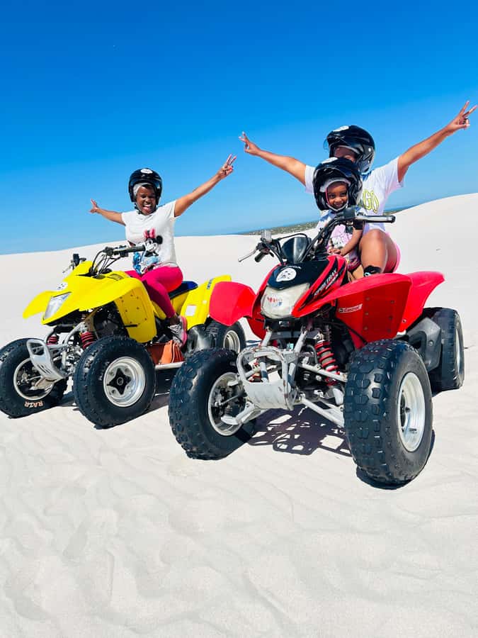 Cape Town: Sand Dunes ATV Quad Bike Tour - Riding across the white Atlantis Dunes