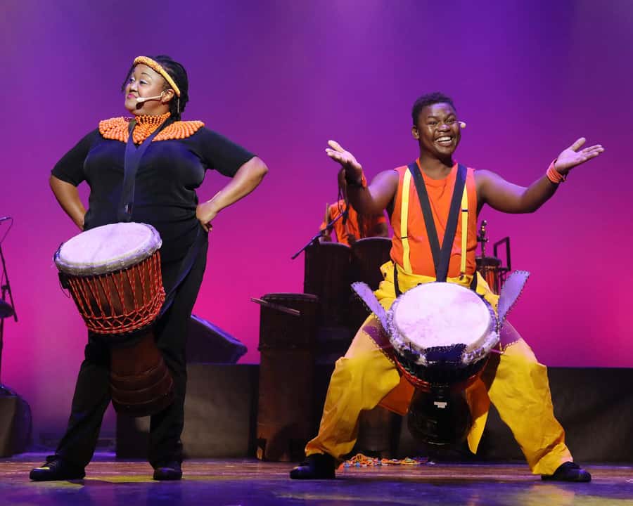 Cape Town: Silvermist Estate Wine Tasting & Drumstruck Show - The instrument collection before the show