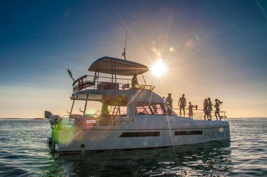 Cape Town: Sunset Champagne Cruise and 3-Course Dinner - Sailing across Table Bay