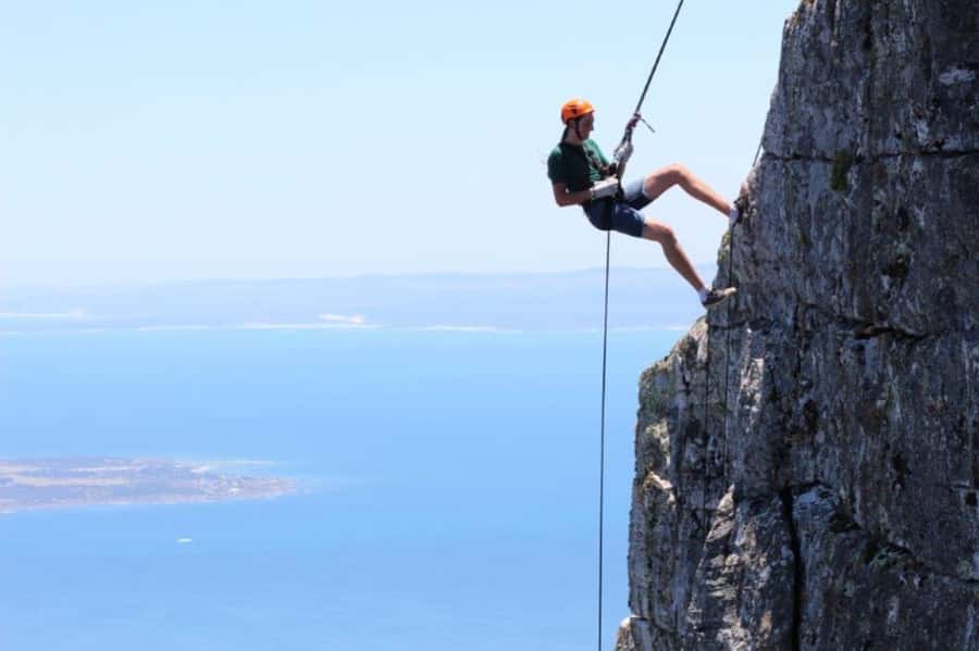 Cape Town: Table Mountain Abseiling Experience - The 112-metre drop from Table Mountain