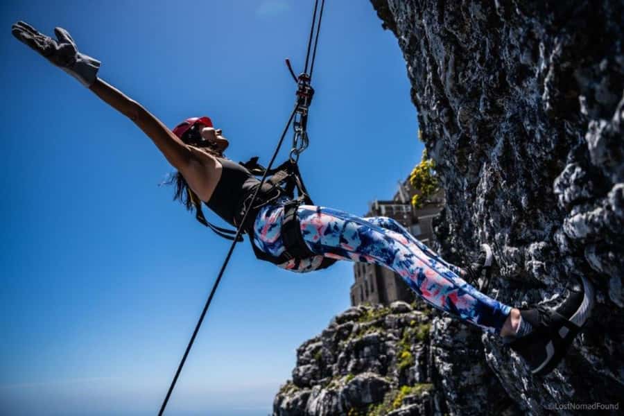 Cape Town: Table Mountain Abseiling Experience - What you see from the cliff