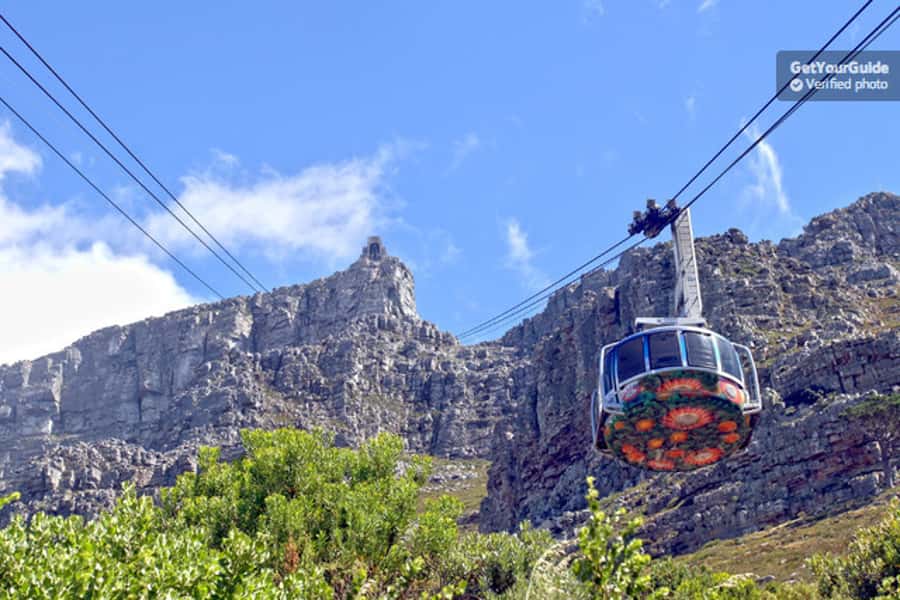 Cape Town: Table Mountain Cable Car, Hop-On Hop-Off Bus Tour - Rising Above Cape Town in the Cableway