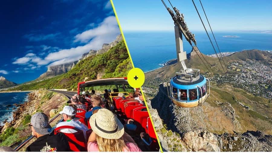 Cape Town: Table Mountain Cable Car, Hop-On Hop-Off Bus Tour - Taking the Red Route to the Cableway