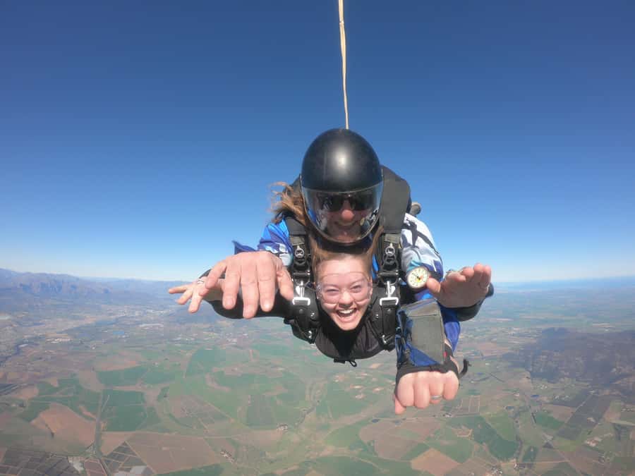 Cape Town: Tandem Skydiving - From airfield nerves to Cape Town sky views