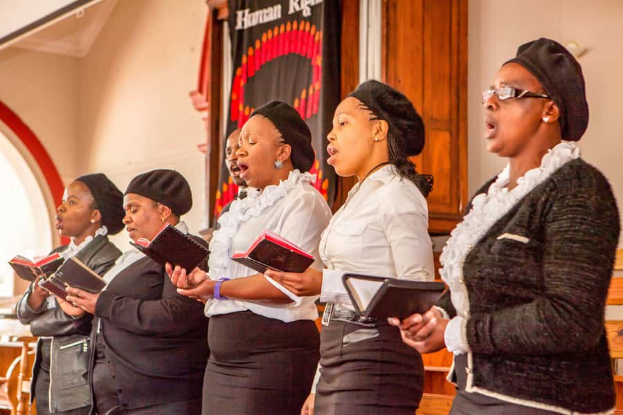 Cape Town Townships and Langa Gospel Tour - Walking through Langa with a resident guide