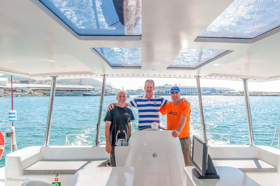 Cape Town Waterfront and Bay: Sailing Trip - Leaving the V&A Waterfront behind