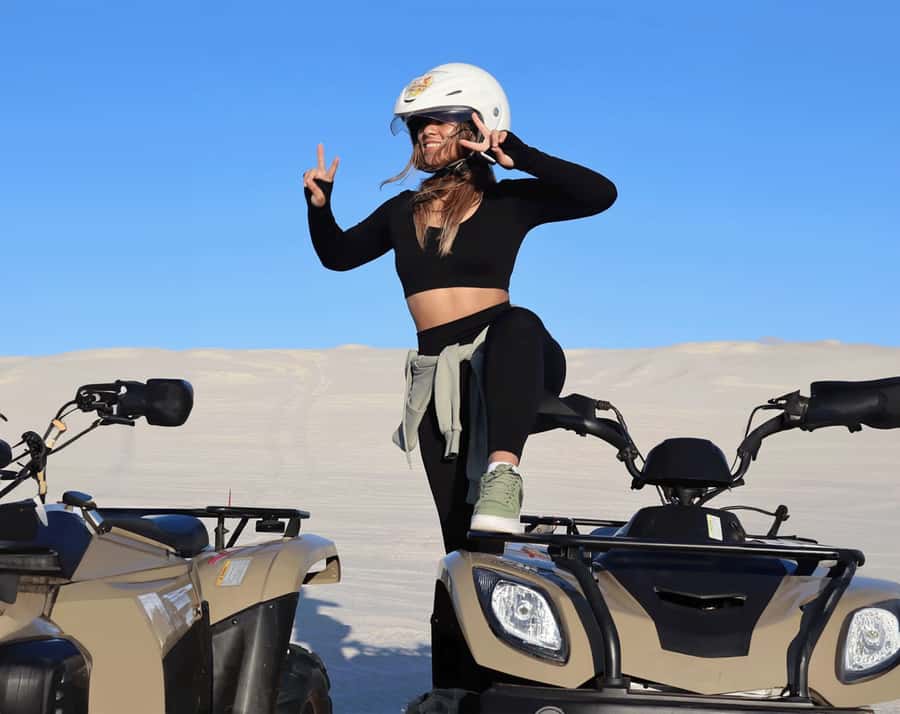 Cape Town: WILDX Atlantis Quad Dune Adventure and Photo Stop - Forty-five minutes across Atlantis