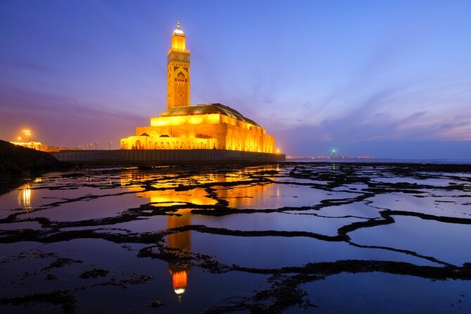 Casablanca City Night Tour and Traditional Moroccan Dinner - Ain Diab and the Atlantic boardwalk