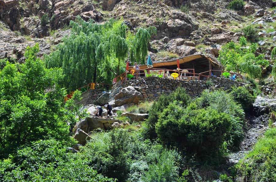 Day Trip To Ouzoud Waterfalls & Boat Ride From Marrakech - Lunch above the falls