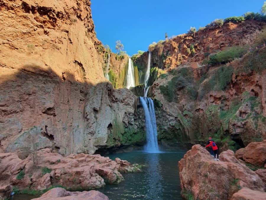 Day Trip To Ouzoud Waterfalls (Guide Hik & Boat option) - Meeting the monkeys around the falls