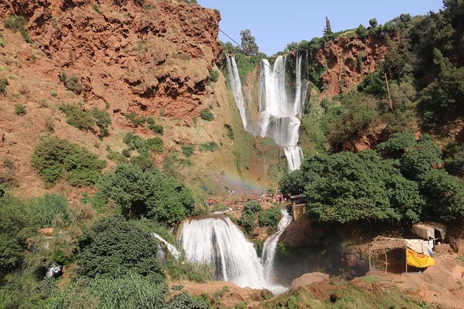 Day Trip To Ouzoud Waterfalls (Guide Hike & Boat are options) - Arriving at the 110-meter waterfall