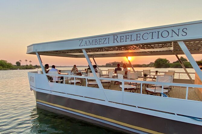 Dinner Cruise on the Zambezi River - A four-course dinner with an open bar