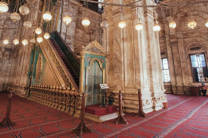 Egyptian Museum, Citadel and Old Cairo Tour - Muhammad Ali Mosque and the Citadel’s long view