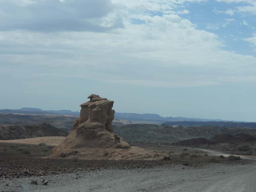 Elephant Adventure with Herson - a native of Damaraland - Tracking the desert elephants