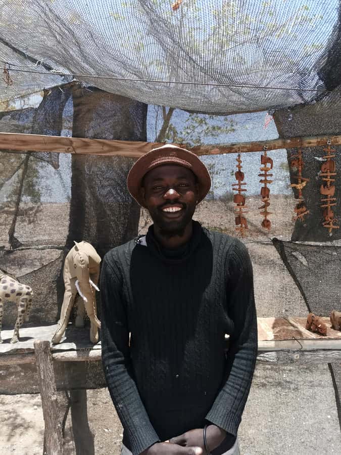 Elephant Adventure with Herson - a native of Damaraland - Learning Damaraland from a local guide