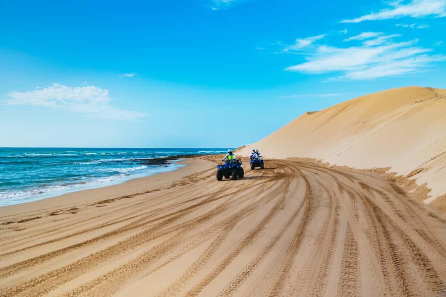 Essaouira Sand Dunes: Half Day Quad Bike Tour - Soft sand and the main quad-bike challenge