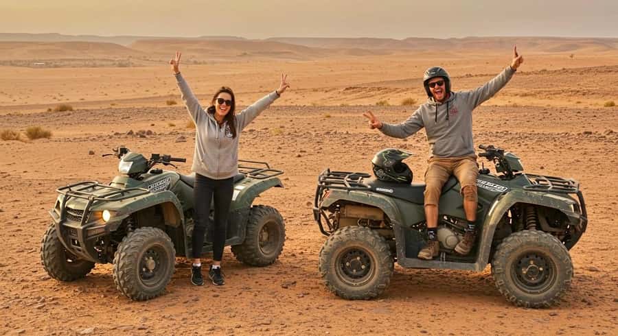 Evening Marrakech: Agafay Desert Quad , Camel & Dinner Shows - What the $23 price really includes