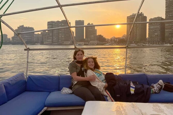 Felucca Sailing trip on the Nile in Cairo - Boarding a traditional wooden felucca