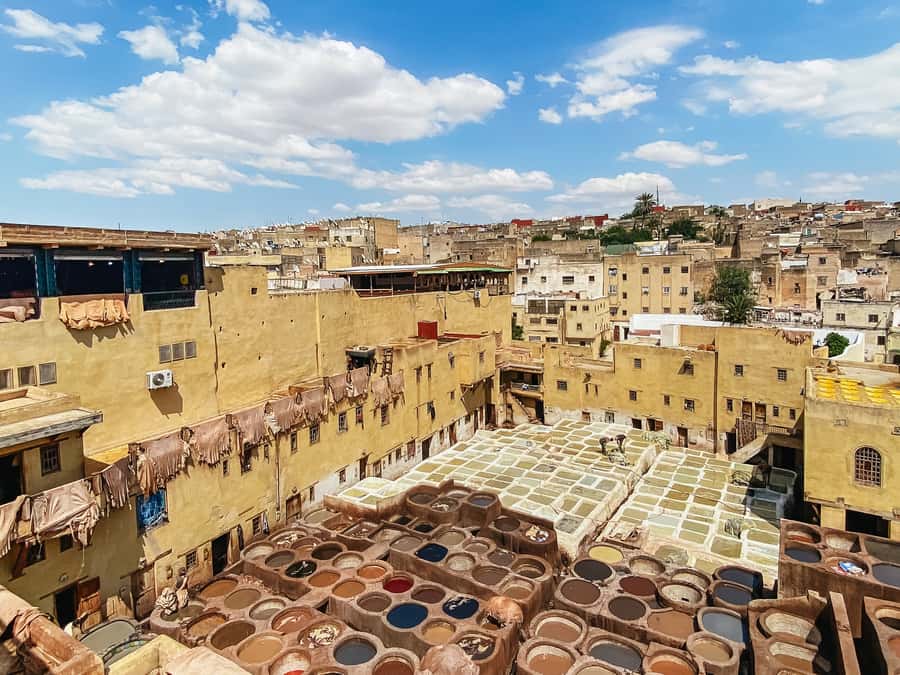 Fez Medina Guided Tour - Nejjarine Fountain and the wooden arts museum