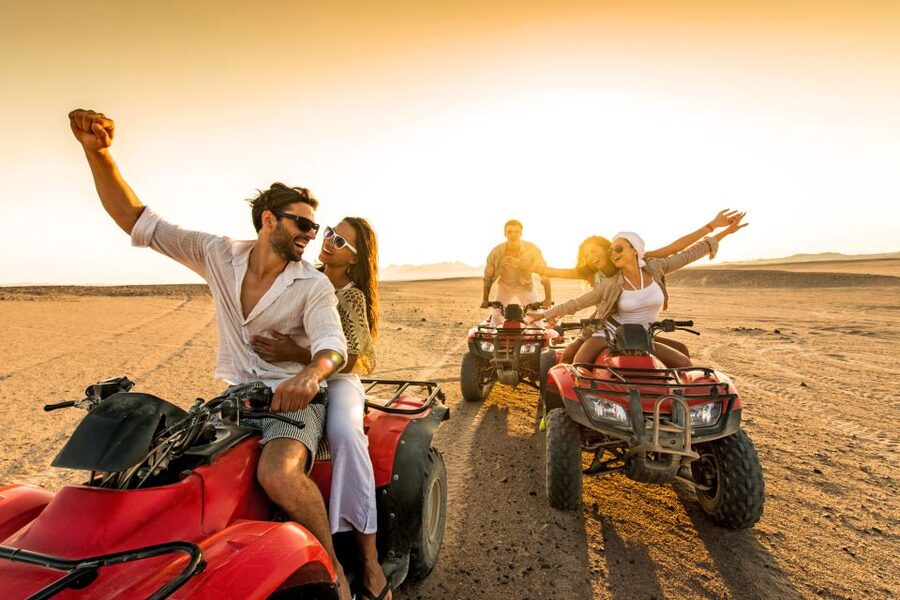 From Agadir or Taghazout: Quad Biking Safari Desert Trip - A changing route through Berber countryside
