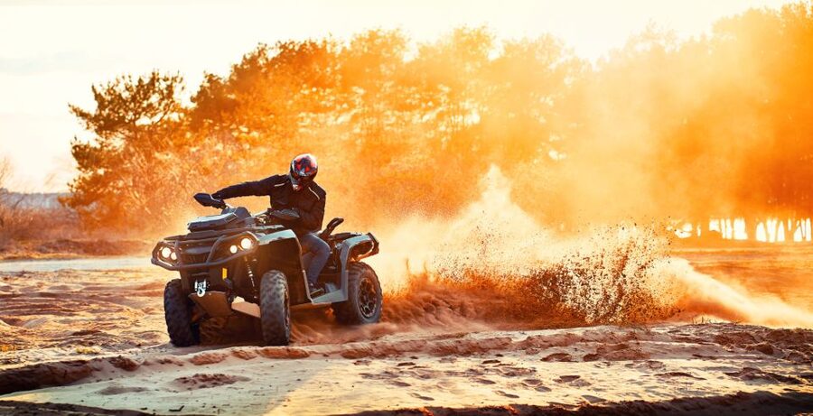 From Agadir or Taghazout: Quad Biking Safari Desert Trip - Mint tea, biscuits, and music in a local home