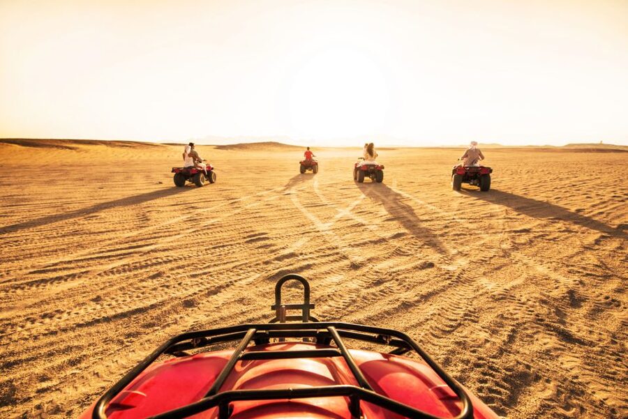 From Agadir or Taghazout: Quad Biking Safari Desert Trip - Transport, timing, and group size