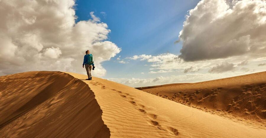 From Agadir/Taghazout: Sahara Sand Dunes with Transfer - What the journey through Tamraght and Tamri is like