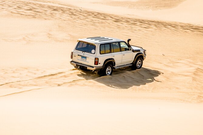 From Cairo 4x4 Safari, Camel Ride, Magic Lake, Waterfalls & Lunch - A Bedouin camp and BBQ lunch