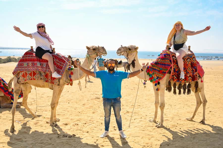 From Cairo: Desert Safari, Camel Ride, Magic Lake, & Lunch - Qarun Lake starts the day quietly