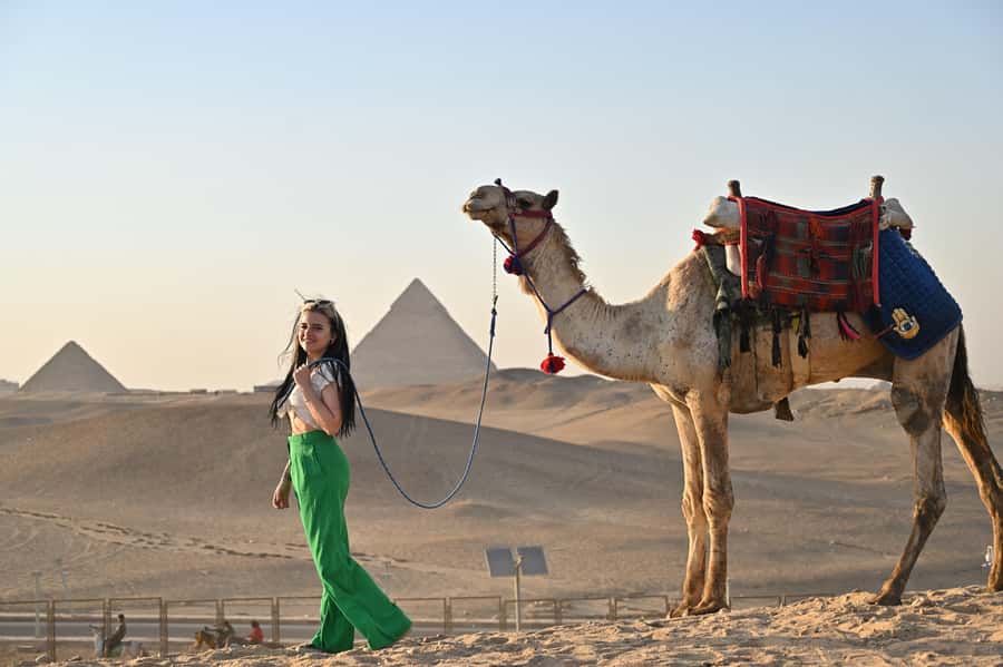 From Cairo: Half-Day Tour to Pyramids of Giza and the Sphinx - Lunch, workshops, and add-ons