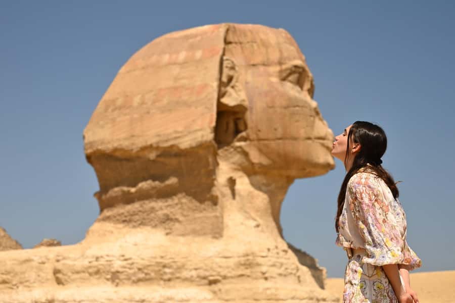 From Cairo: Half-Day Tour to Pyramids of Giza and the Sphinx - Hotel pickup and the ride to Giza