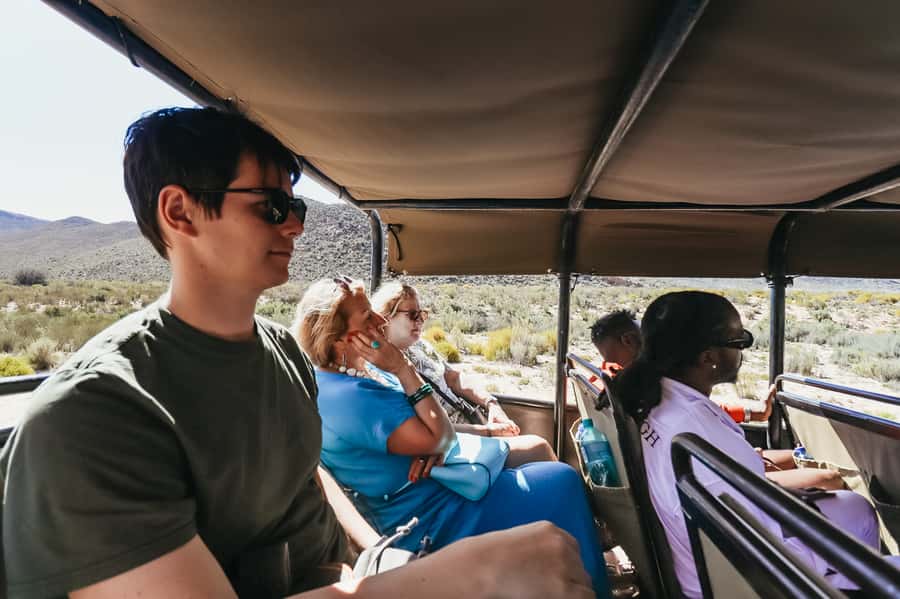 From Cape Town: Big Five Game Reserve with Lunch - Lunch comes before the open vehicle drive