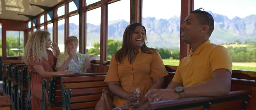 From Cape Town: Franschhoek Wine Tram Hop-on Hop-off - How the hop-on hop-off system works