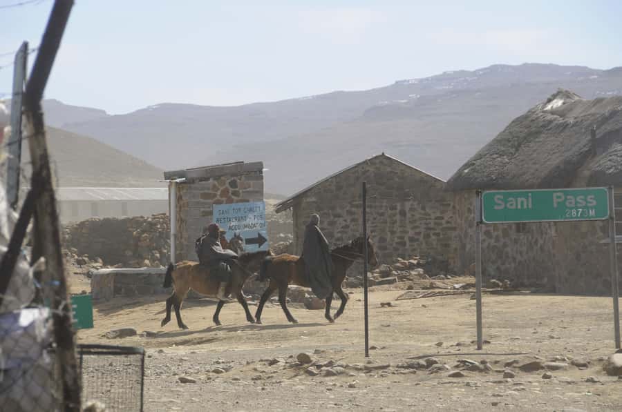From Durban: Sani Pass and Lesotho by 4WD Vehicle - Meeting Basotho people in a local village