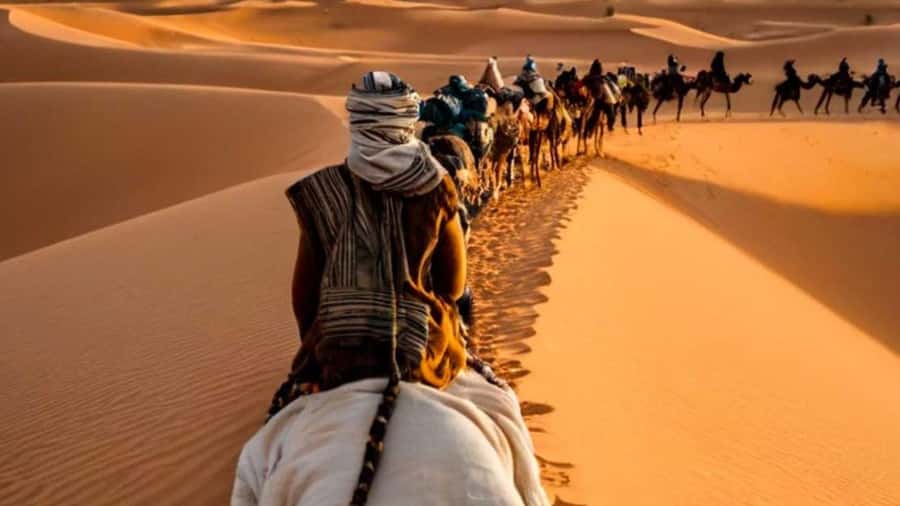 From Fes: 2-Day Merzouga Desert Trip w/Luxury Tent & Dinner - Reaching Merzouga and the Erg Chebbi dunes