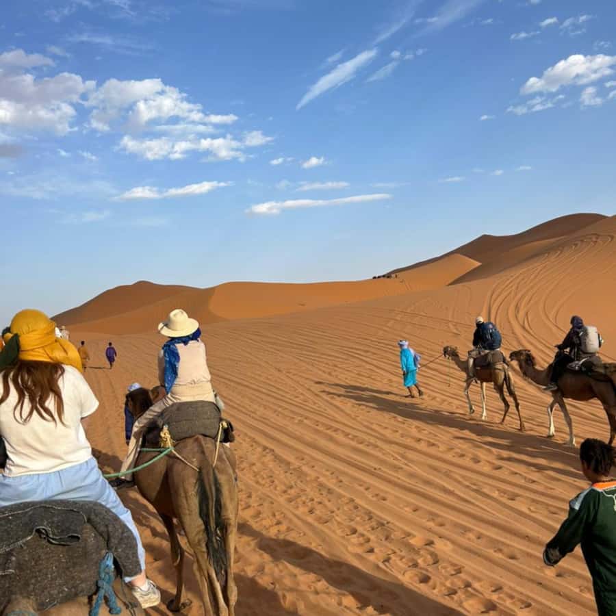 From Fes: 2 Day Round Trip Via Merzouga Desert & Camel Trek - Midelt is the practical lunch stop