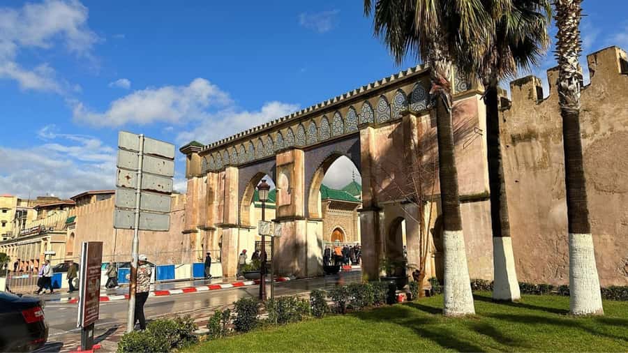 From Fes: Meknes Volubilis and Moulay Idriss Day Trip - Meknes Medina, Lahdim Square, and Bab Mansour