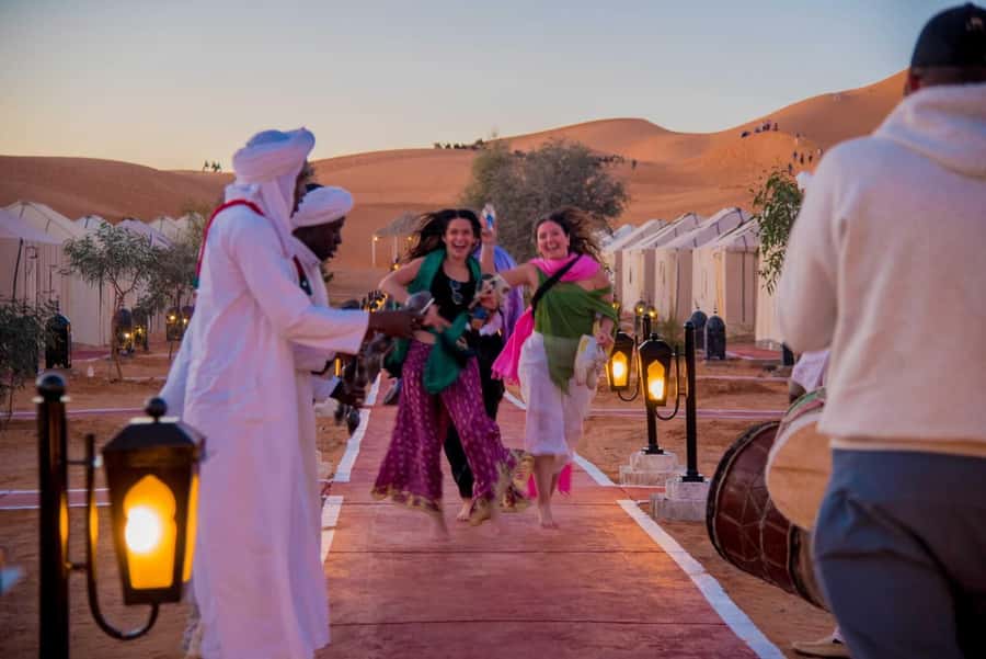 From Fes To Marrakech: 2-Days with Luxury Camp, Desert Tour - Choosing between standard and luxury camp