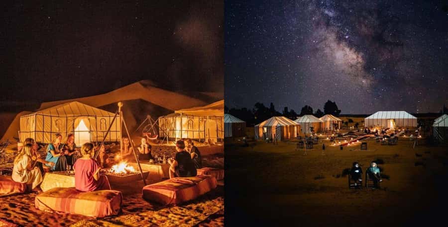 From Fes To Marrakech: 3-Day Sahara Desert Tour & Camel Trek - Sunset on Erg Chebbi and a night under the stars